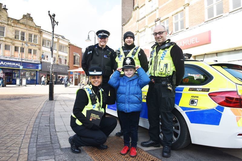Other image for Bobbies back on the beat in town...